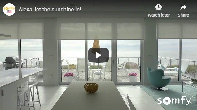 Somfy Motorized Sheer Shade Video Irvine