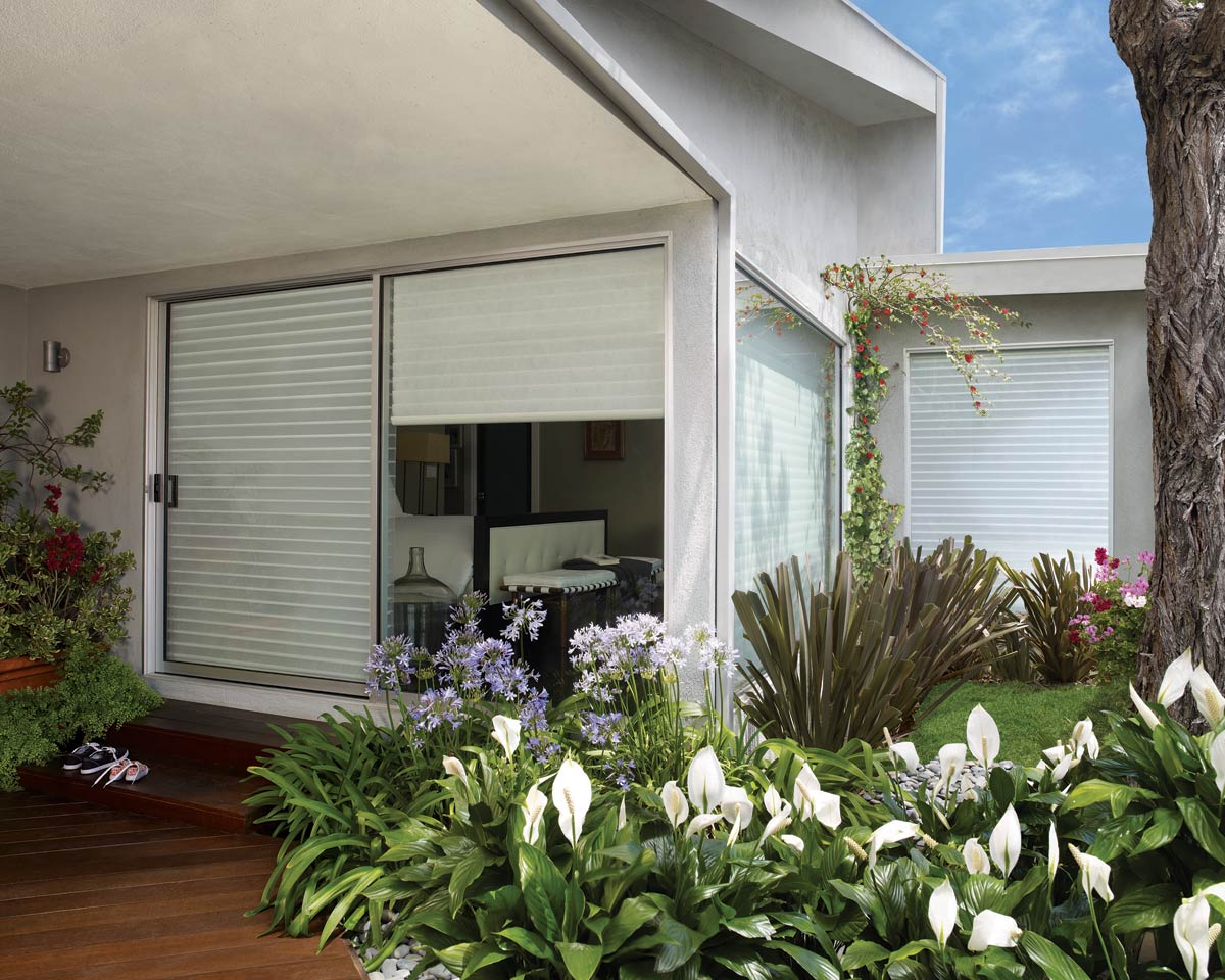 Nantucket™ Window Shades - Sliding Door - Outdoor - Contemporary - Hunter Douglas