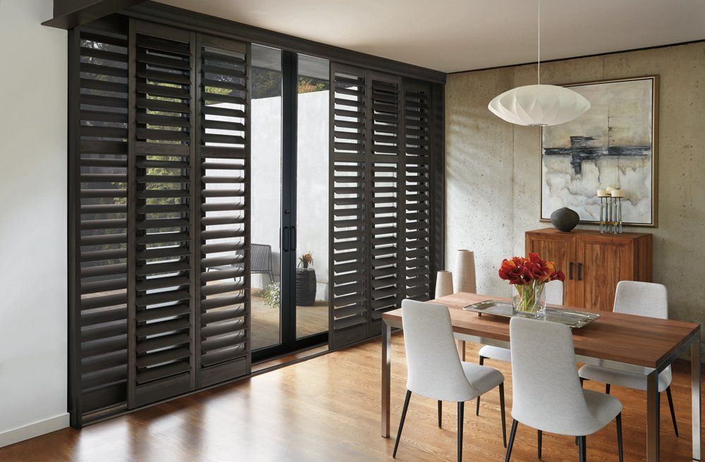 Newstyle Hybrid Shutters - Dining Room - Hunter Douglas Irvine