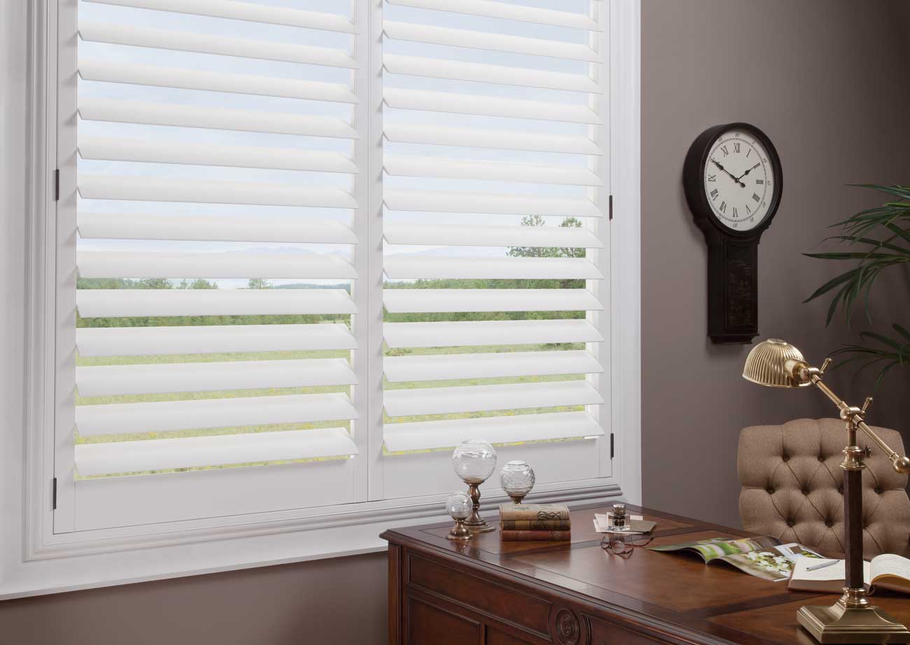 Hybrid Shutters - Traditional Office