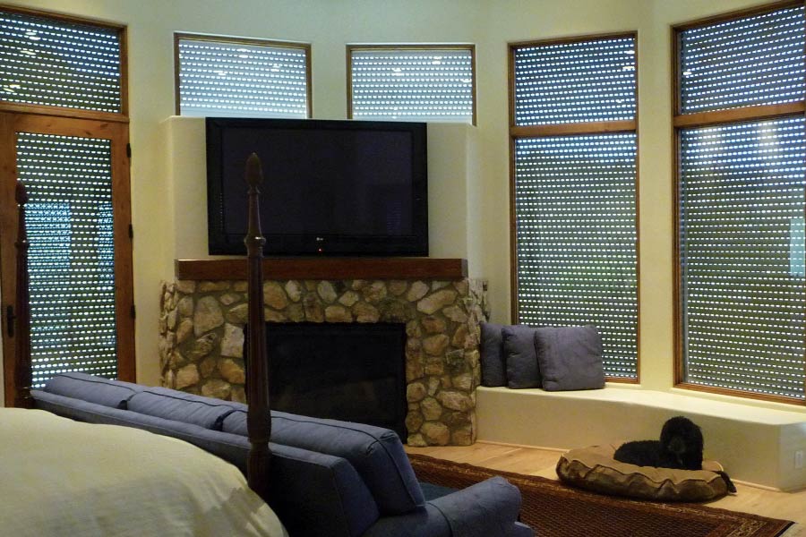 Tucson Outdoor Rolling Shutters Bedroom Irvine