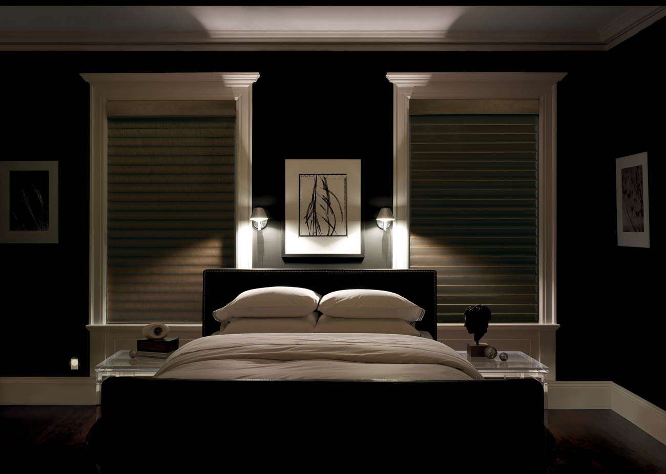 Silhouette® Window Shades - Modern Bedroom - Hunter Douglas