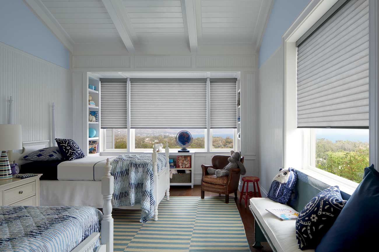 Sonnette Window Shades - Boy Kidsroom - Coastal - Hunter Douglas
