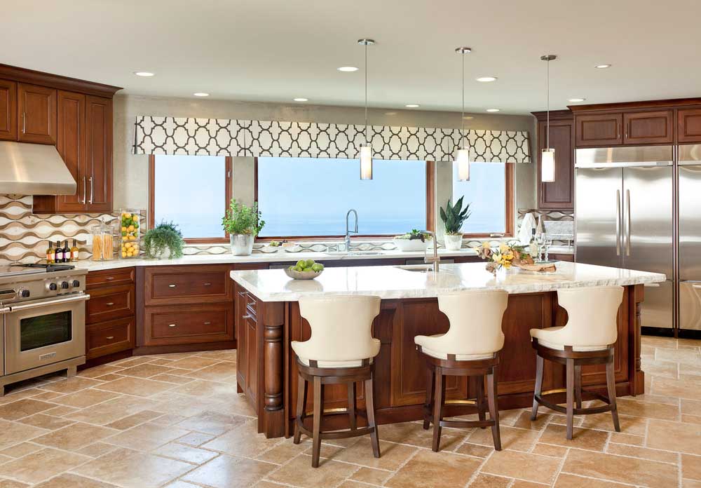 Kitchen Valance Traditional Kitchen