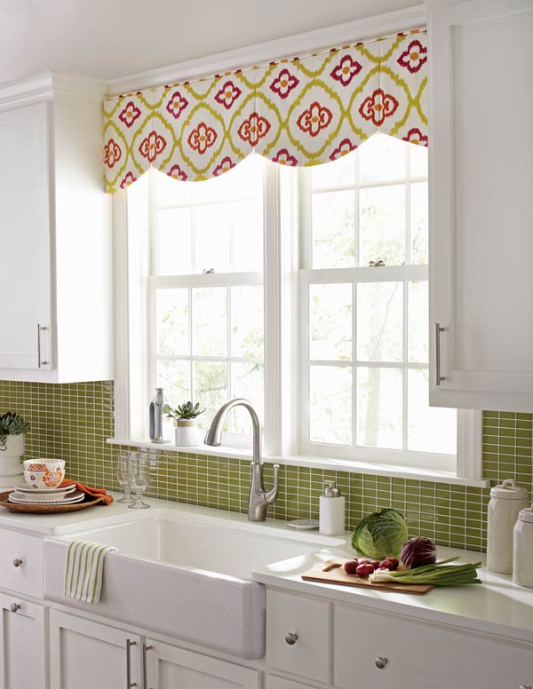 Kitchen Window Valance - Fabricut in Palos Verdes