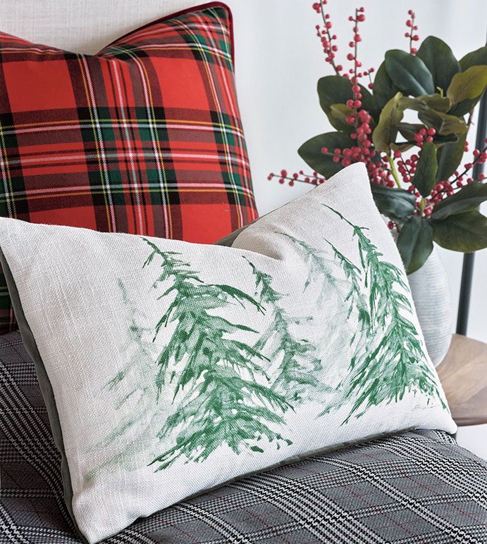 Holiday decorative custom pillow