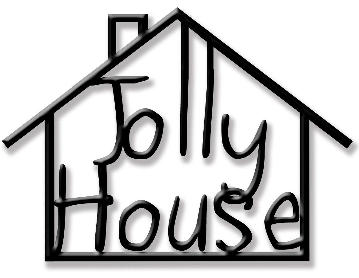 black logo of Jolly House