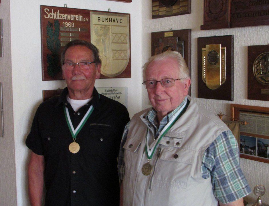 Willfried Meinen, Arnold Burhop (von links)