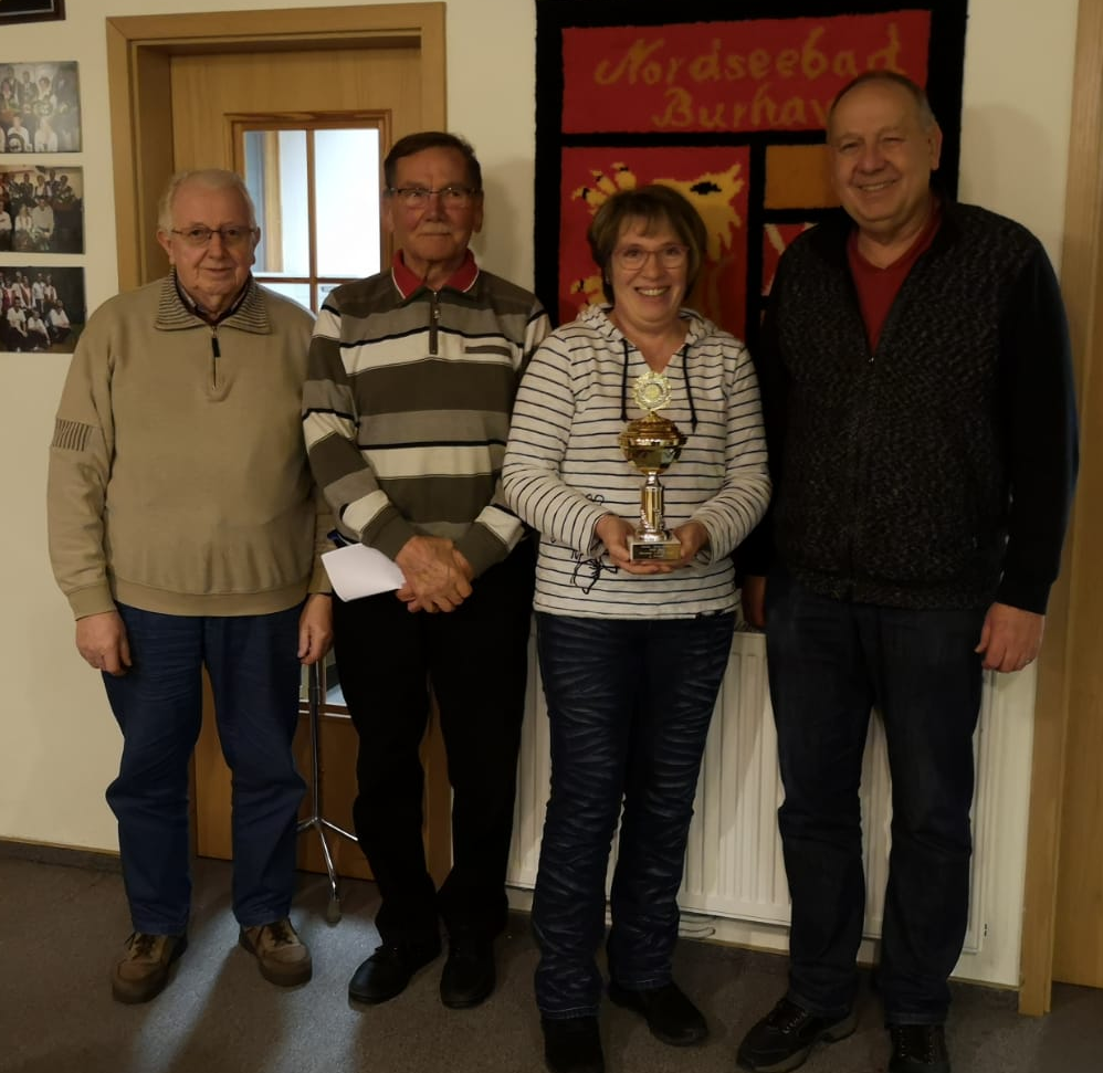 vlnr: Arnold Burhop, Willfried Meinen, Christel Renfordt, Joachim Renfordt