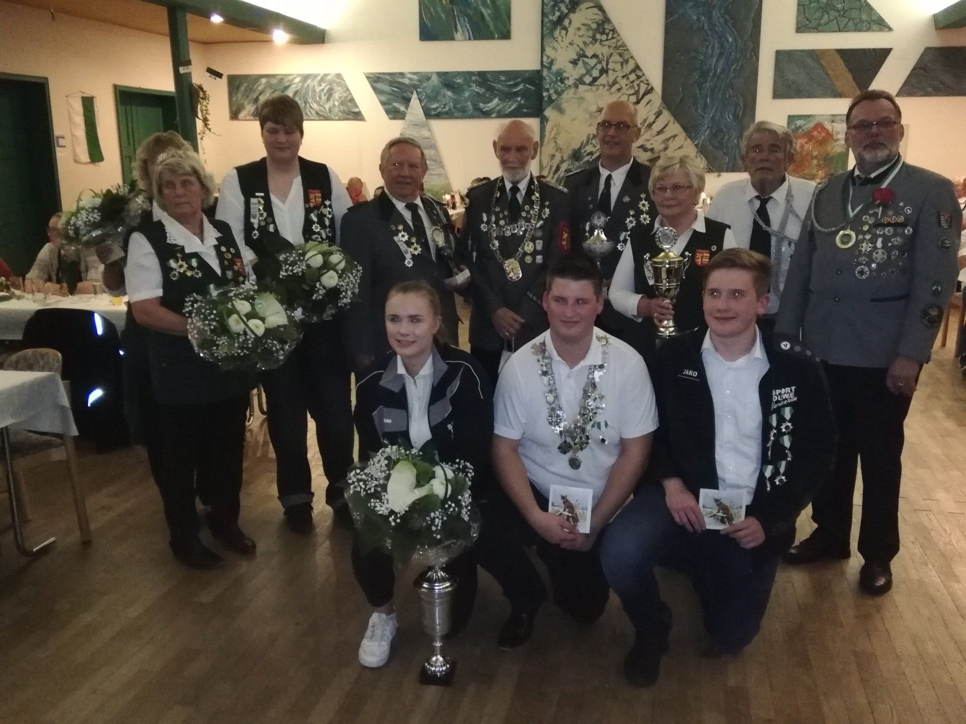 Königshaus 2019/2020 Schützenverein Nordseebad Burhave