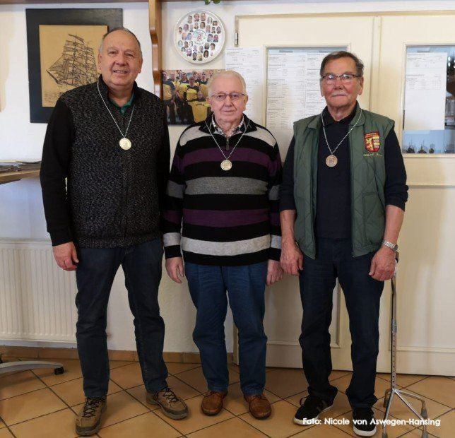 v.l.n.r.: Joachim Renfordt, Arnold Burhop, Willfried Meinen