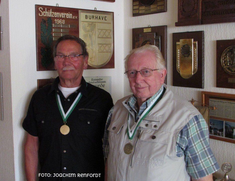 Willfried Meinen, Arnold Burhop (von links)