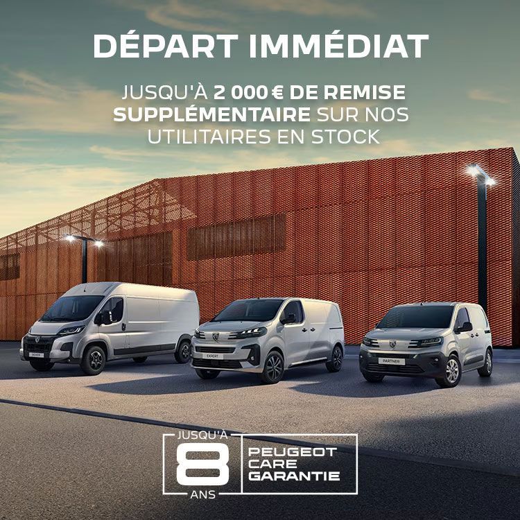 Découvrez toutes nos offres dans votre agence DE LUCA Offres Peugeot