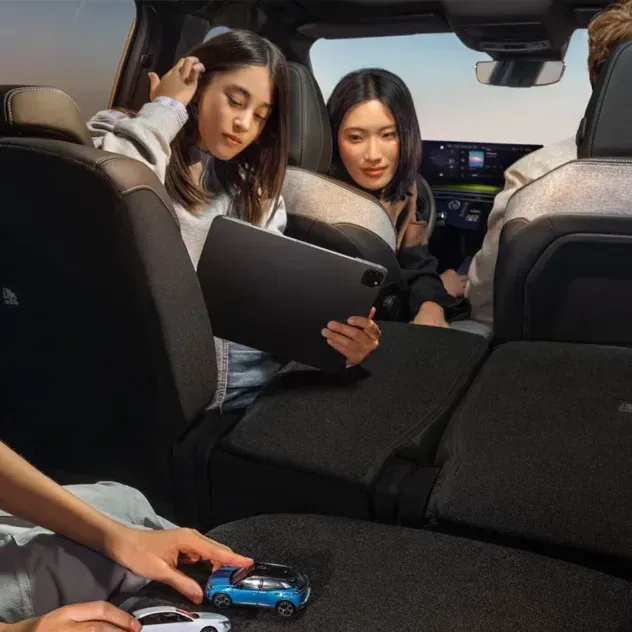 Nouveau 5008 : Un espace généreux Personnes dans la 5008 5 places !