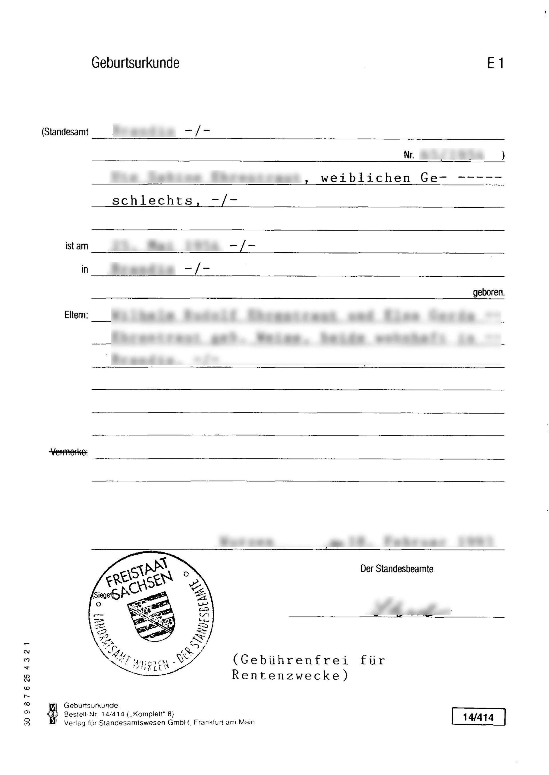 Beglaubigte Übersetzung Geburtsurkunde Beglaubigte Übersetzung Geburtsurkunde