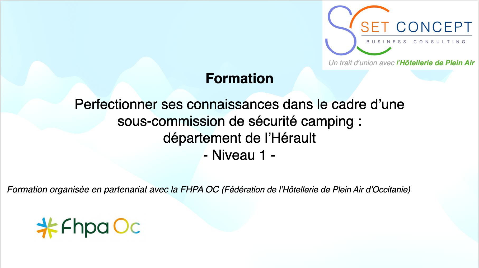 Formation sous-commission de sécurité