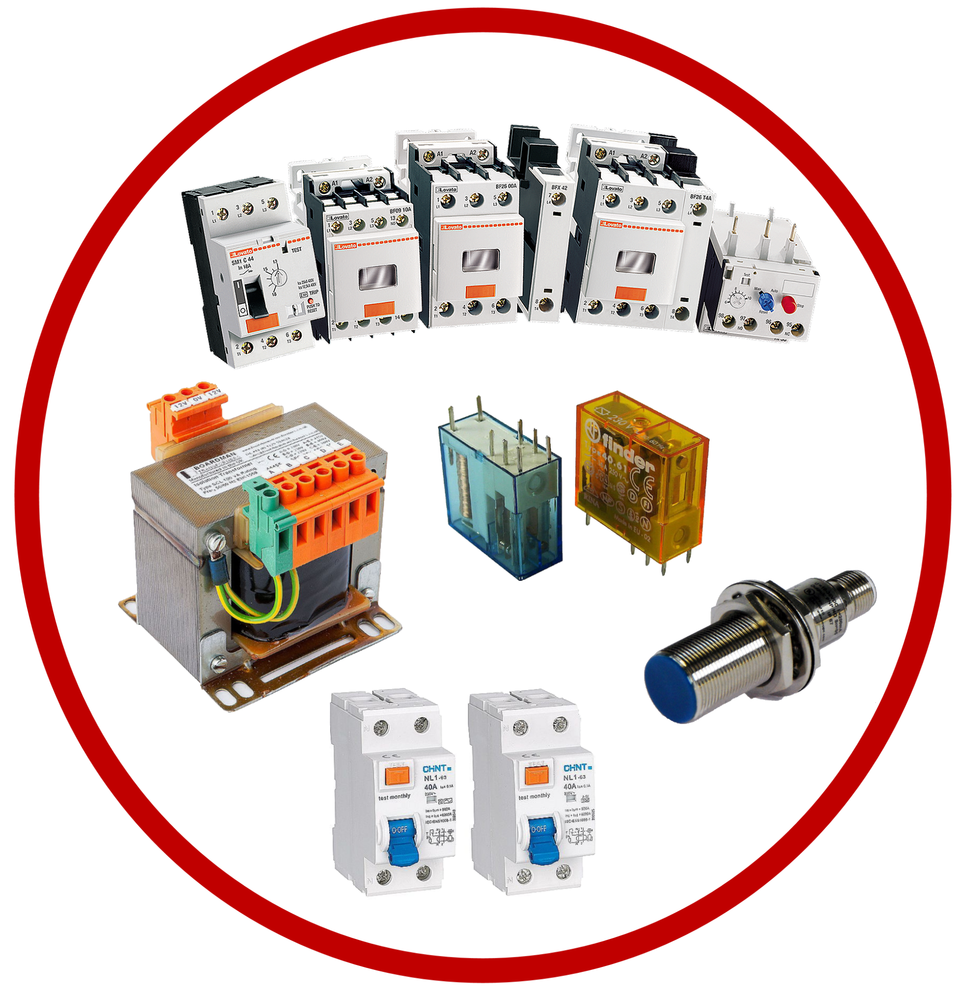 Control panel components