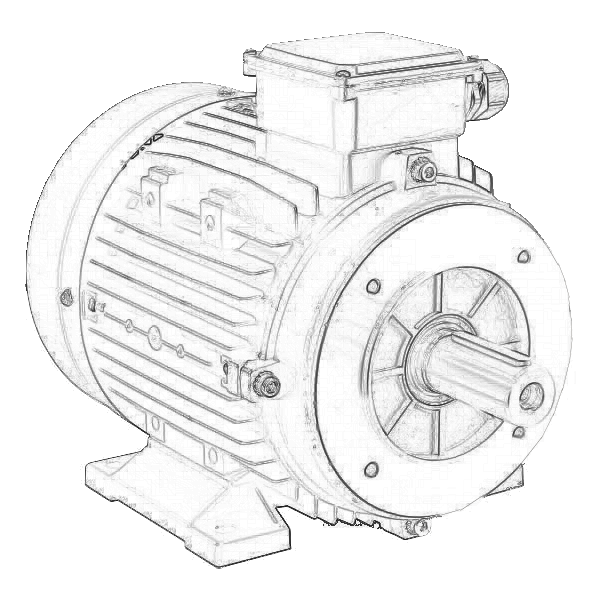 Flange Face motor B14 B34
