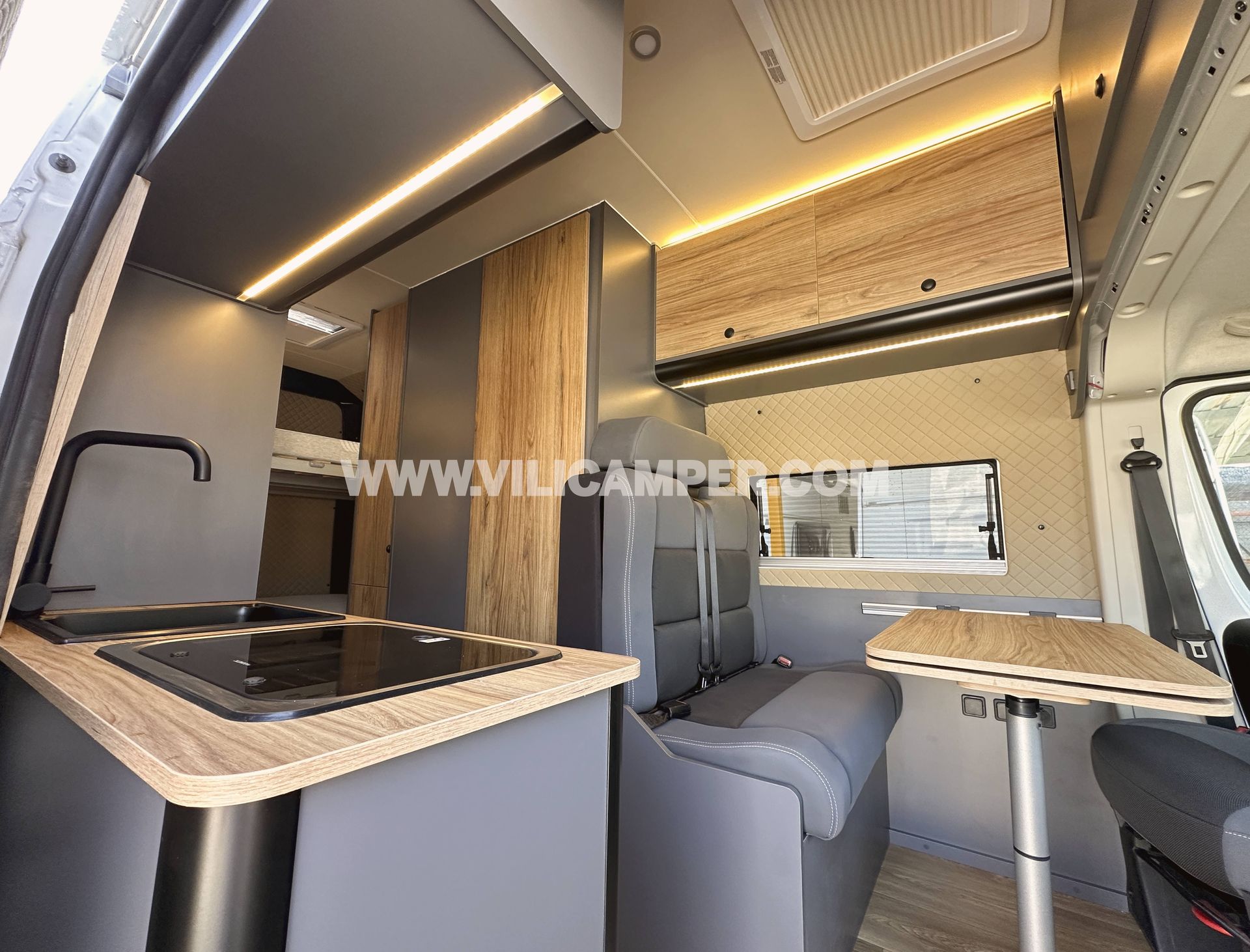 Camperización Fiat Ducato L4H3