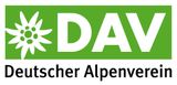 Es ist das Logo des Deutschen Alpenvereins zu sehen.