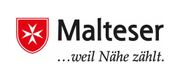 Es ist das Logo des Malteser Hilfsdienstes zu sehen.