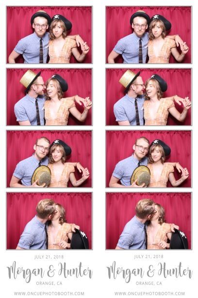 Morgan & Hunter Wedding - On Cue Photo Booth