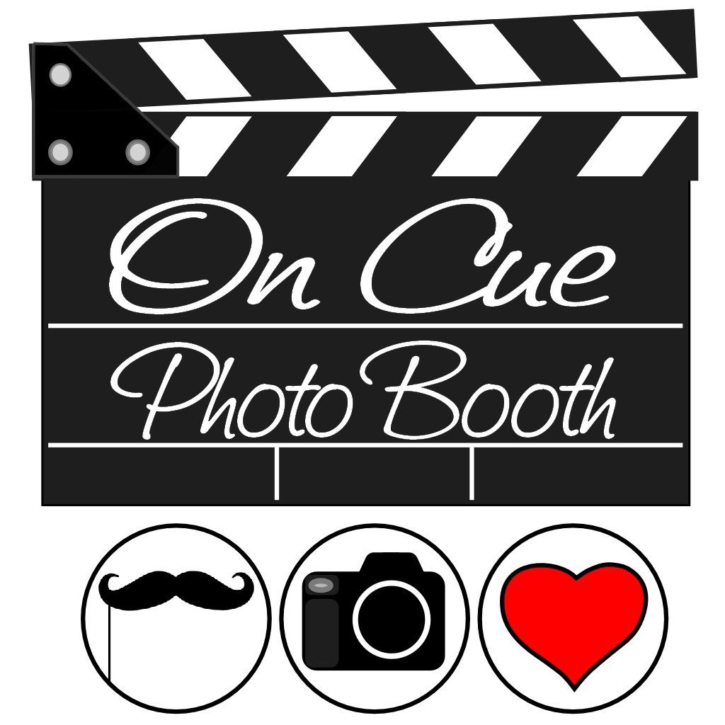 On Cue Photo Booth Logo