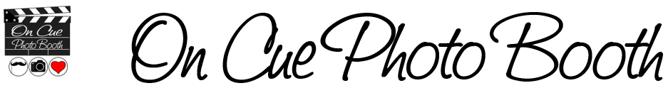 On cue Photo Booth Logo