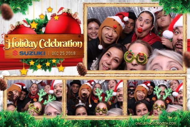 Suzuki Holiday Party - On Cue Photo Booth
