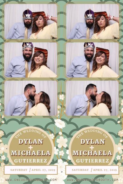 Dylan & Michaela - On Cue Photo Booth
