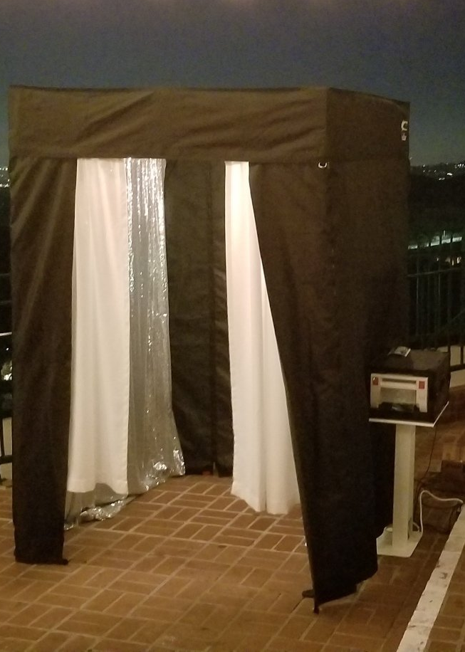 Enclosed Booth - On Cue Photo Booth