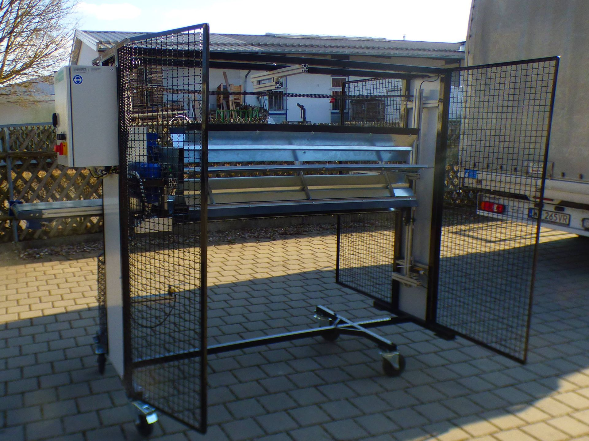 Haspel über Tisch Haspel über Tisch