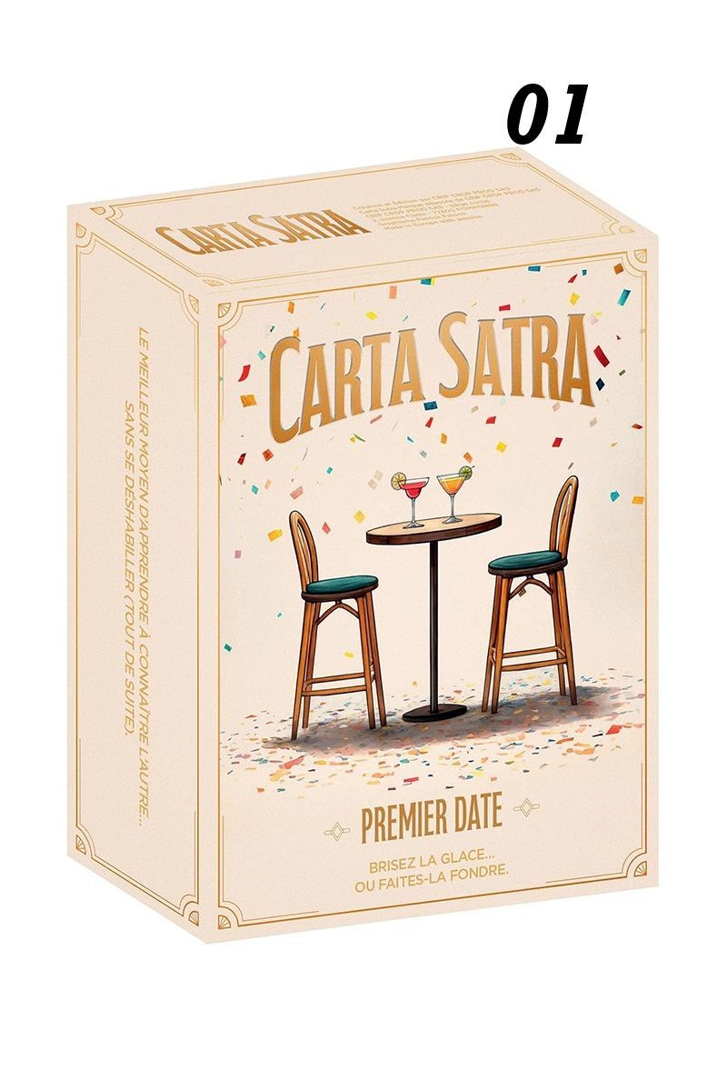 Jeu de carte carta satra