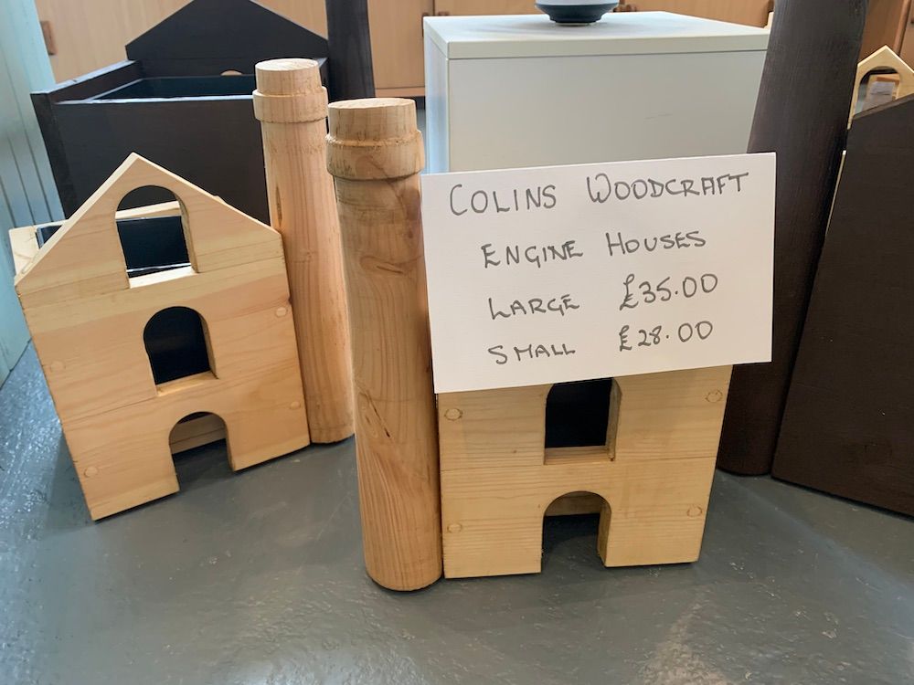 King Edward Mine Wooden Planters