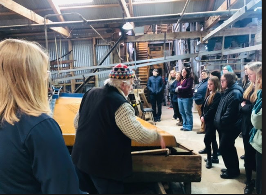 King Edward Mine Women in STEM visit