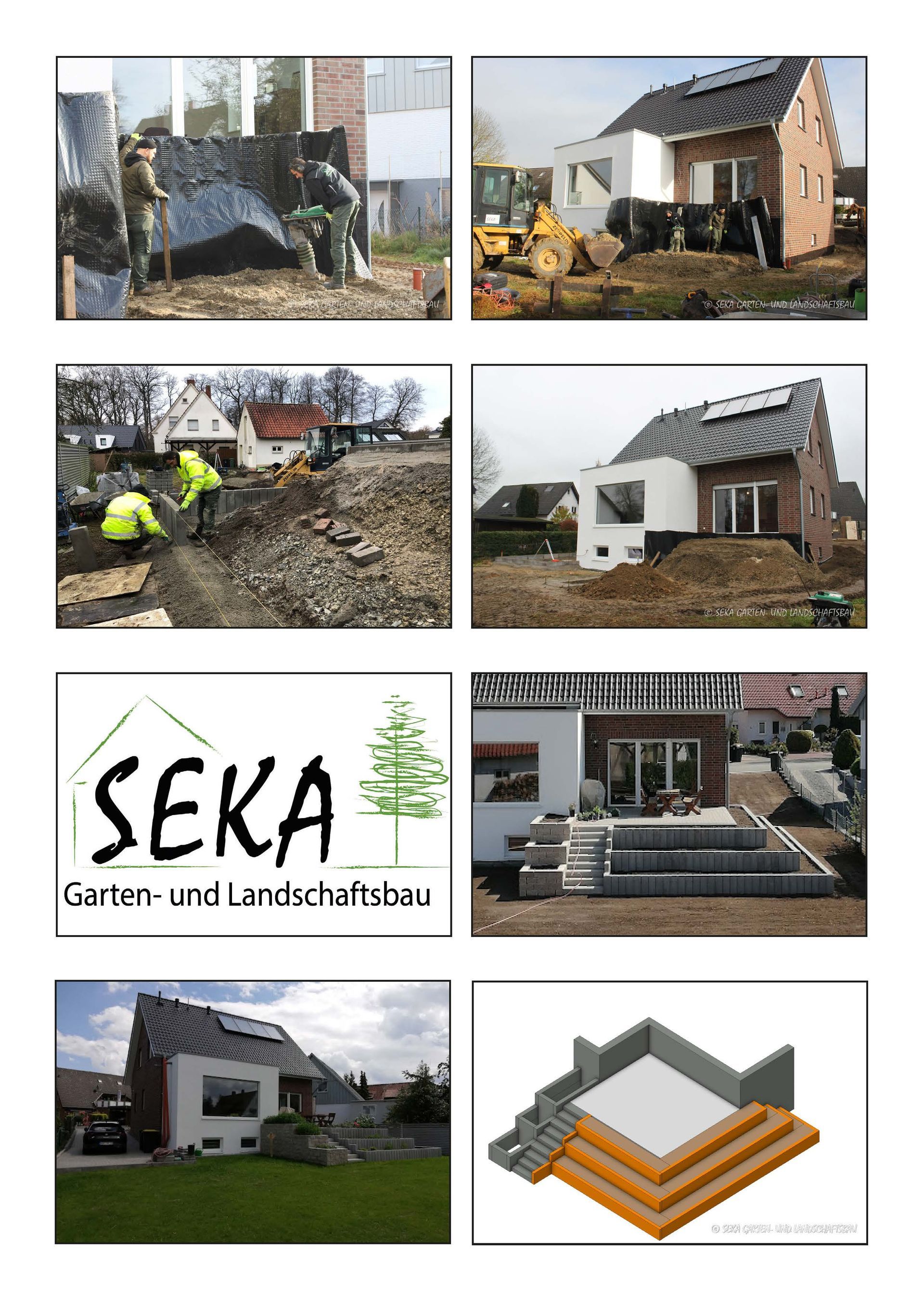 SEKA Gartenbau Bad Rothenfelde Baggerarbeiten