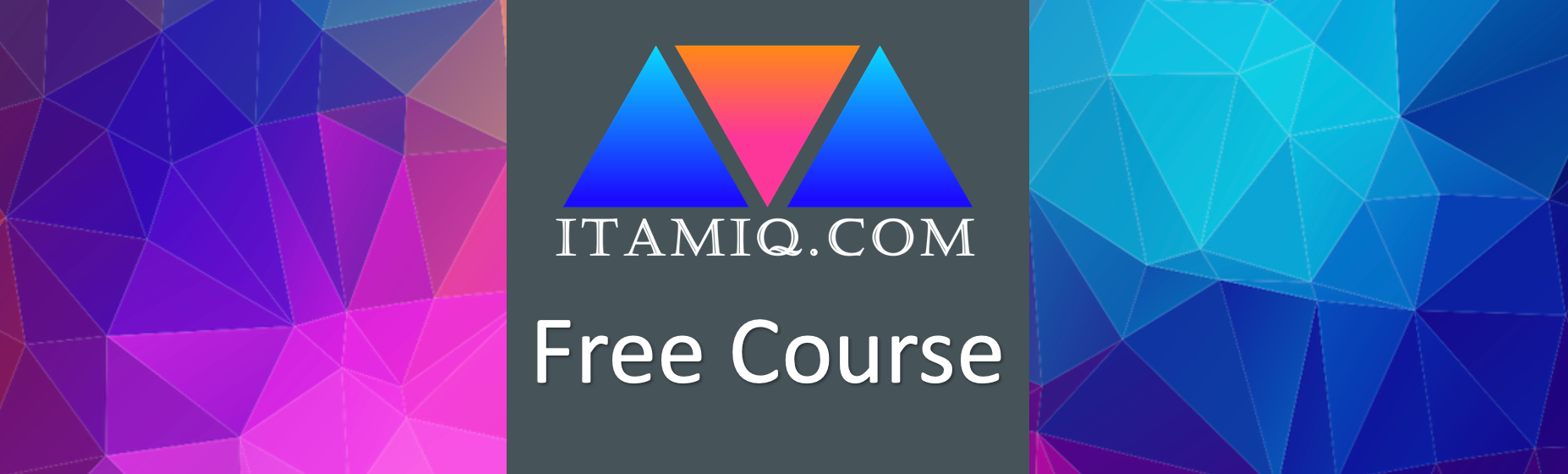 ITAM IQ logo with the words free course