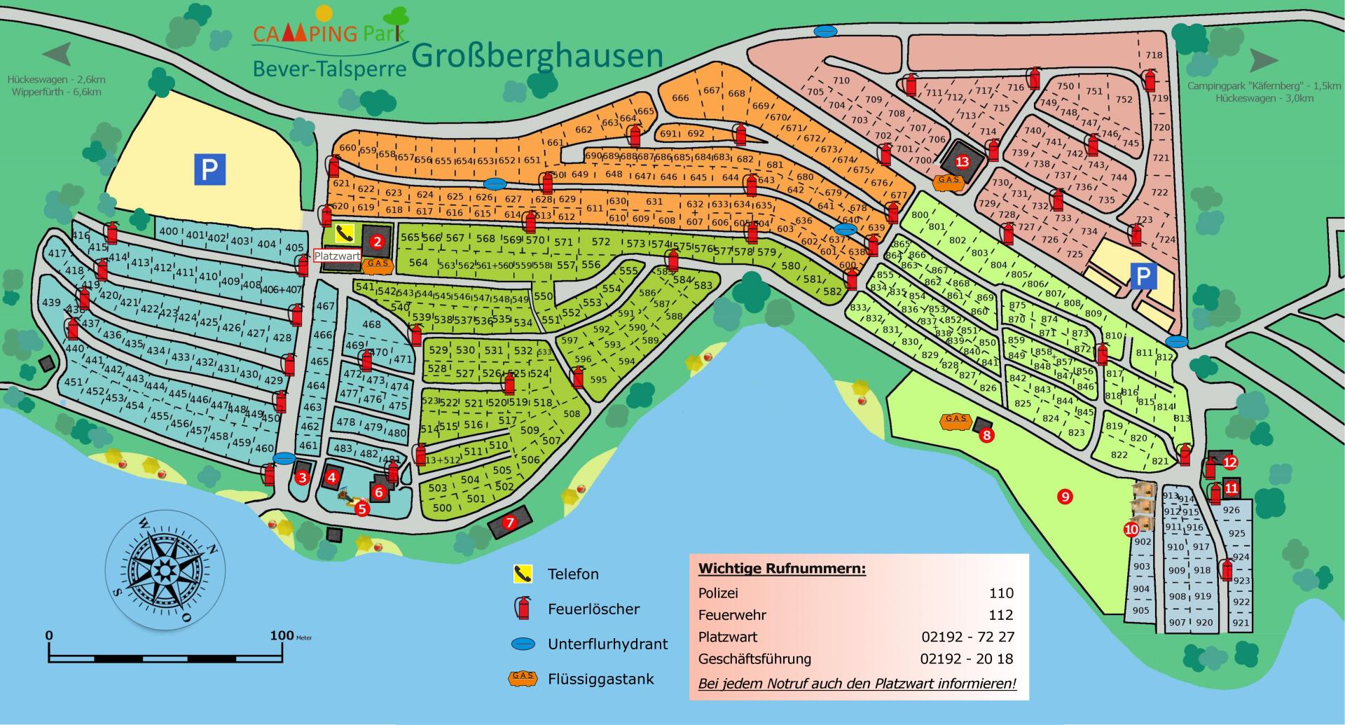 Campingplatz Großberghausen Skizze Campingplatz Großberghausen Skizze