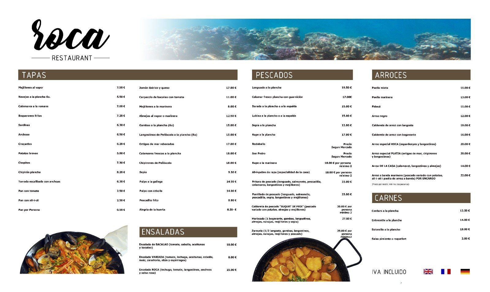 Restaurante Peñiscola Roca Platja