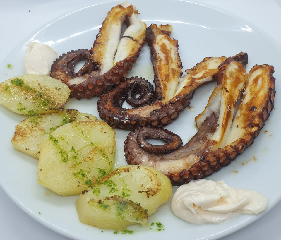 Pulpo a la plancha