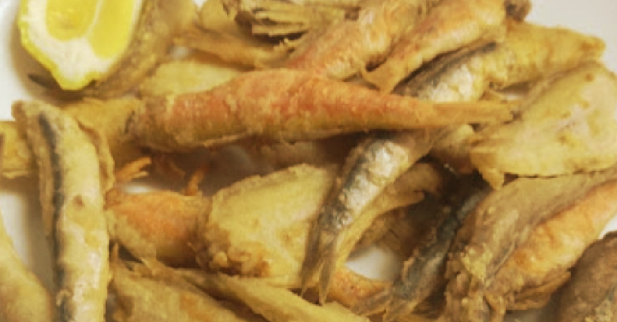 Pescadito frito fresco