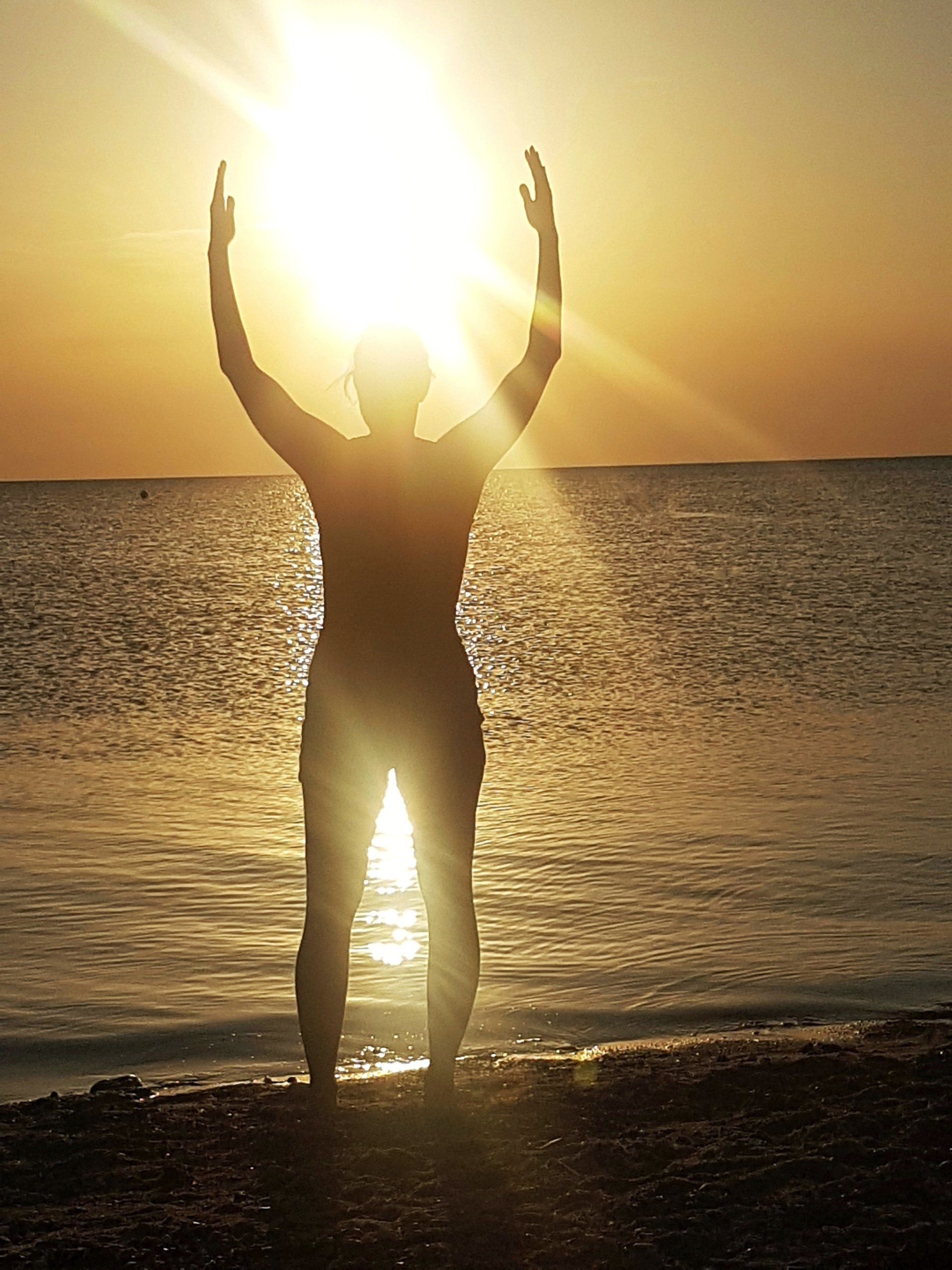 Strand Sonnenuntergang Fehmarn Sonne Natur Krimi Nadine Witt Autorin
