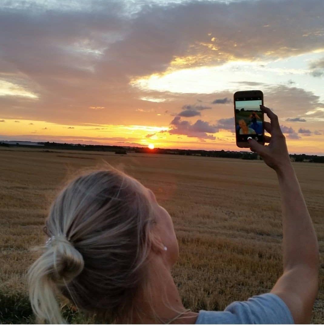 Liebe Feldfrüchte Inselliebe Selfie Fehmarn Autorin Nadine Witt Wohnort Krimi