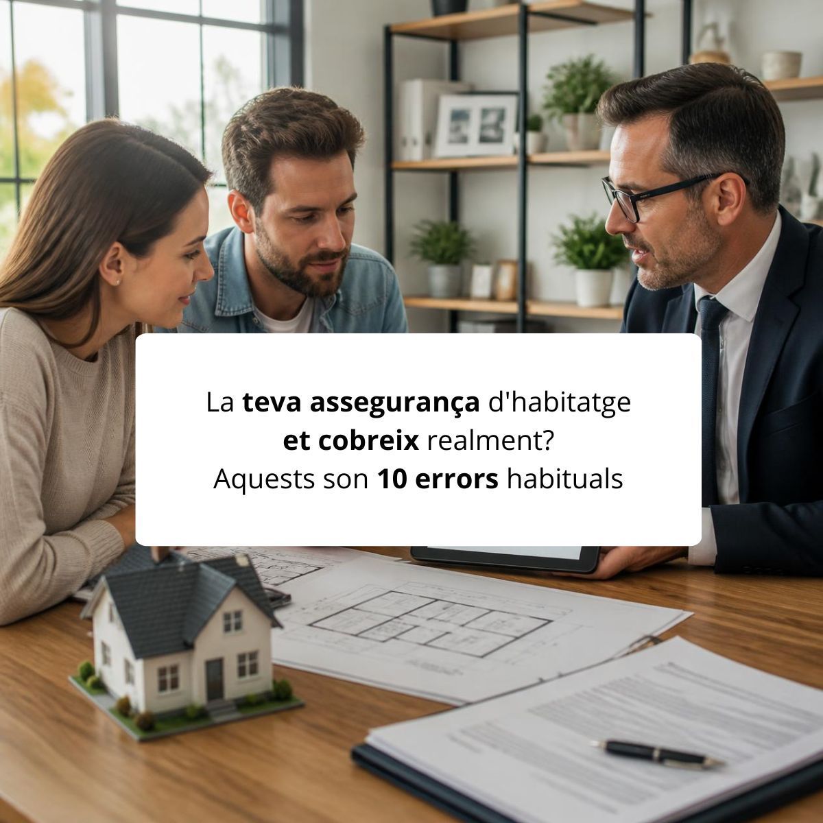 Descobreix els errors més freqüents en les assegurances de la llar