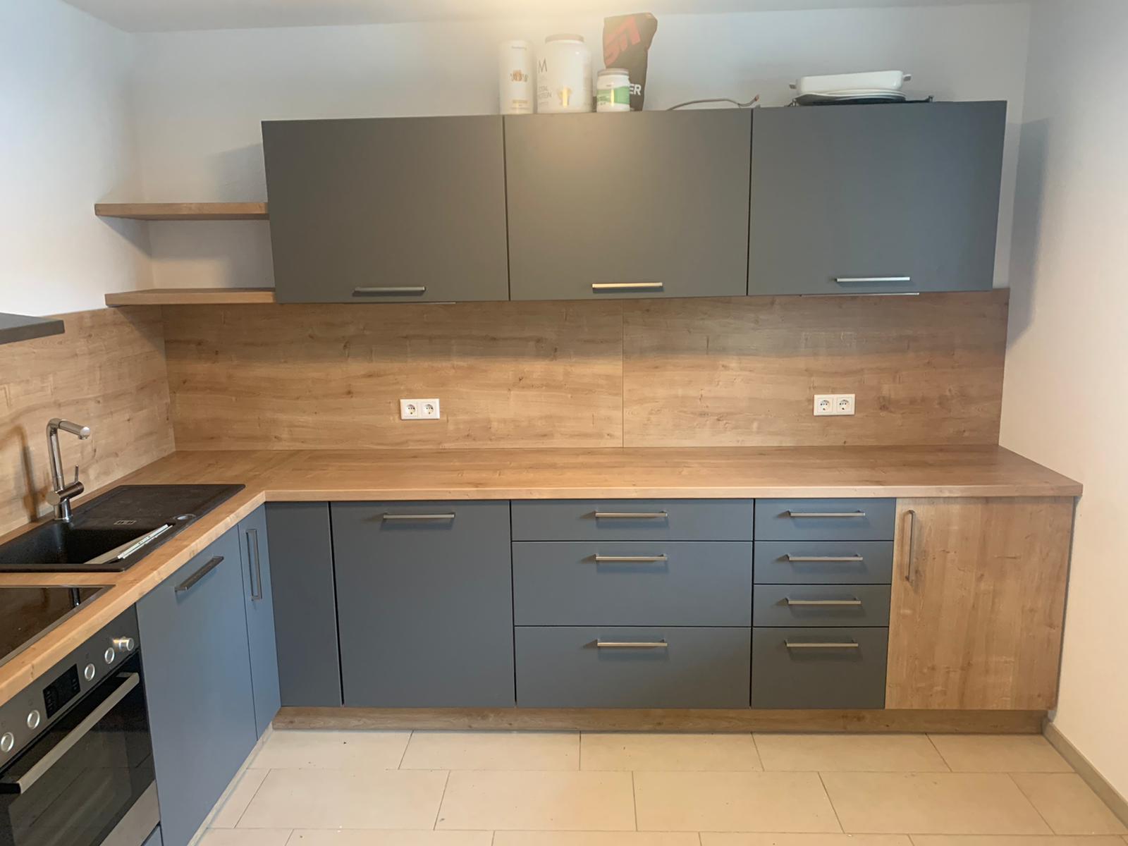 Küche grau 2