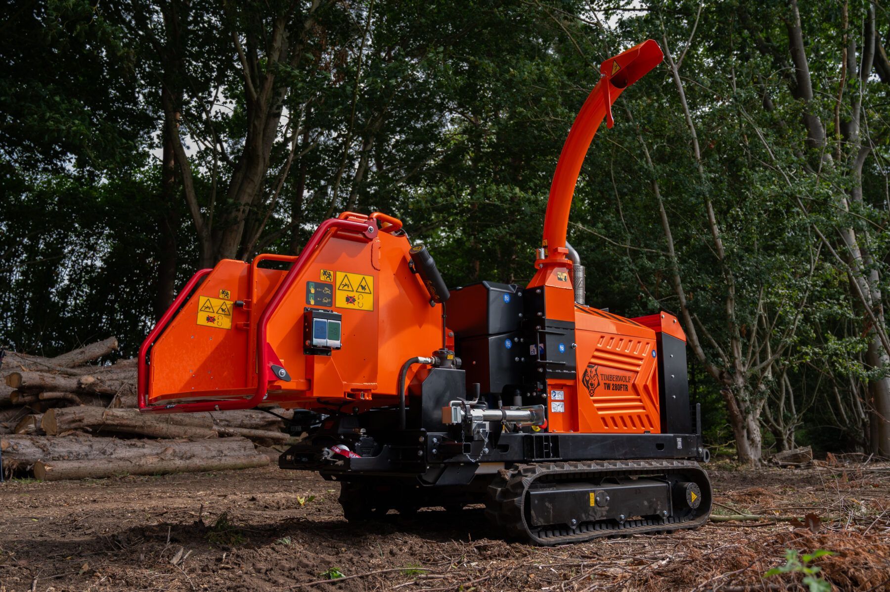 Timberwolf TW 280FTR diesel chipper - sale hire parts service - from Green Plant UK