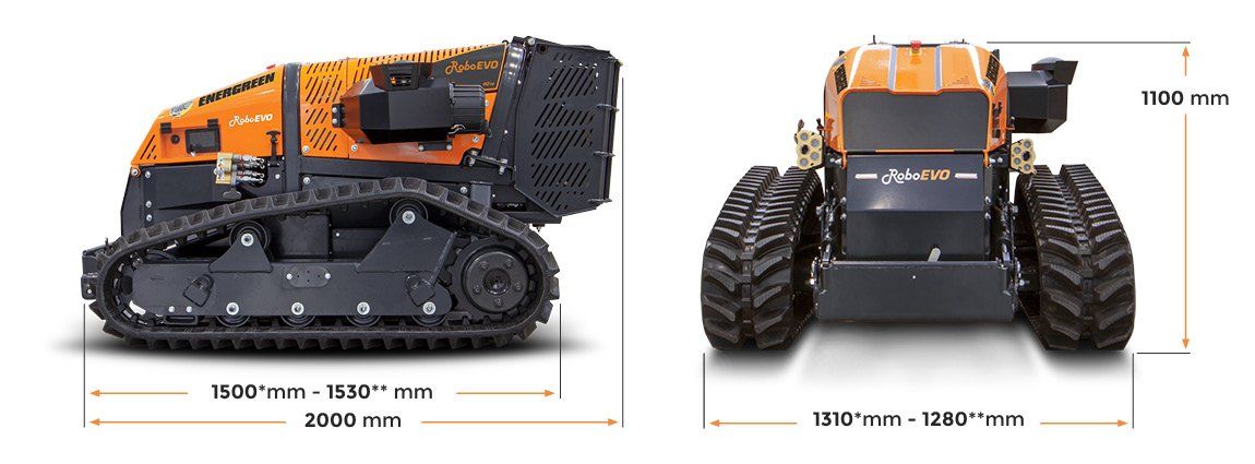 RoboEVO Dimensions