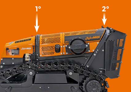Double Roll bar integrated into the Frame