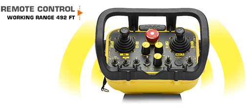 Remote Control - working range 492 ft