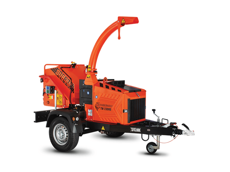 Timberwolf TW 230HB-Petrol Chipper - for sale, hire, parts, service - in Surrey Sussex, Herts, Beds, London, Kent, Essex from Green Plant